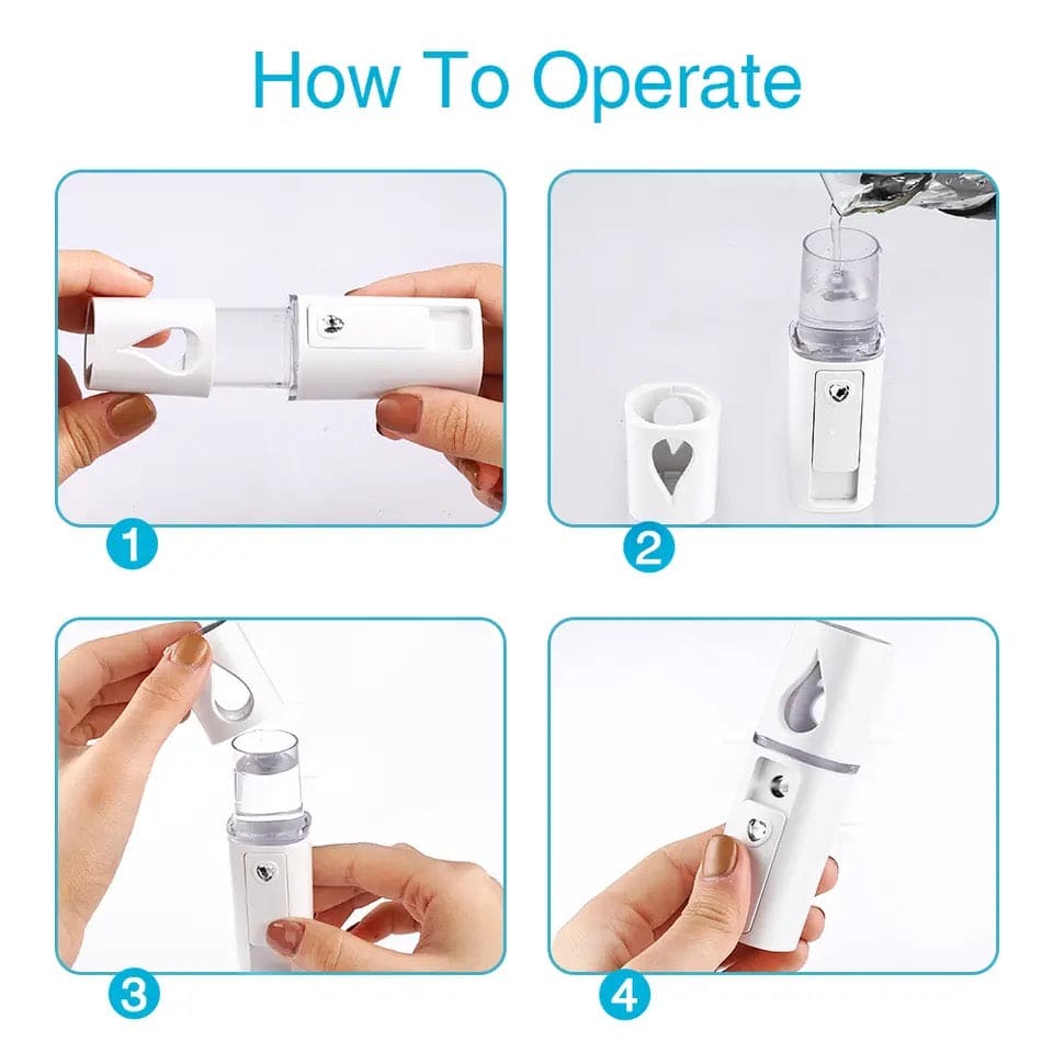 Drop Nano Facial Sprayer, Nebulizer Face Steamer, Facial Face Humidifier, Cool Mist Face Atomizer with Mirror, Handy Atomization Mister Device, Face Care Moisturizing Nebulizer, USB Rechargeable Face Sprayer, Mini Spray Beauty Device Drop Nano Facial Sprayer, Nebulizer Face Steamer, Facial Face Humidifier, Cool Mist Face Atomizer with Mirror, Handy Atomization Mister Device, Face Care Moisturizing Nebulizer, USB Rechargeable Face Sprayer, Mini Spray Beauty Device
